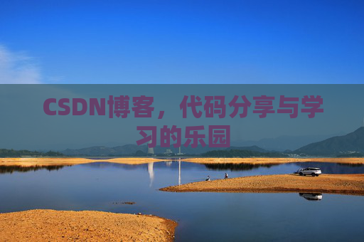 CSDN博客，代码分享与学习的乐园